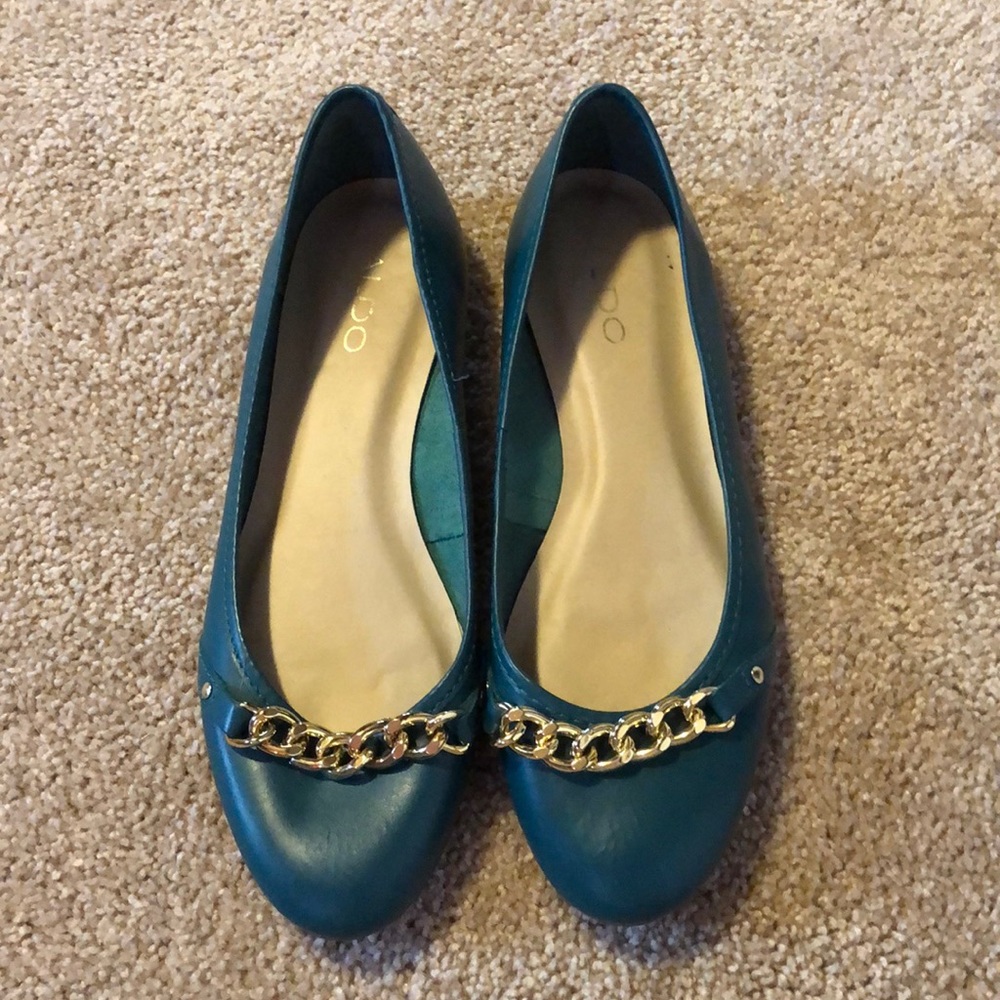 Teal ALDO shoes